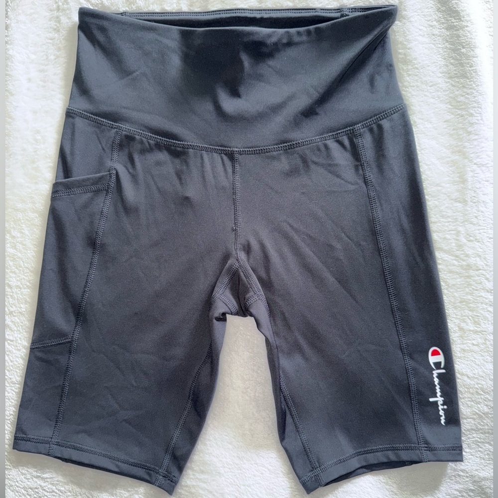 Champion Women's Dark Gray Bike Shorts